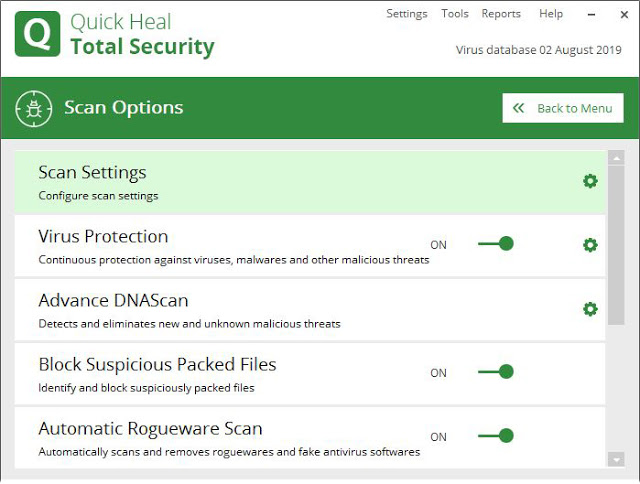 quick heal total security 2019